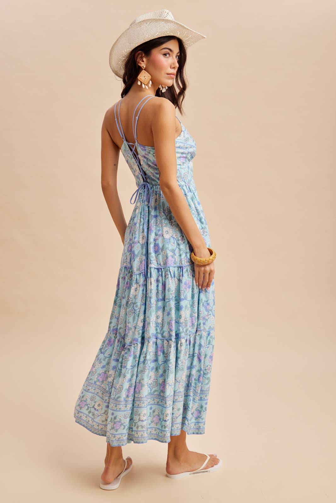 Floral Print Maxi Dress