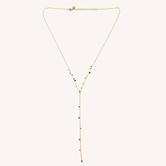 Confetti Chain Lariat