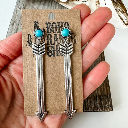 Boho Western Arrow Earrings