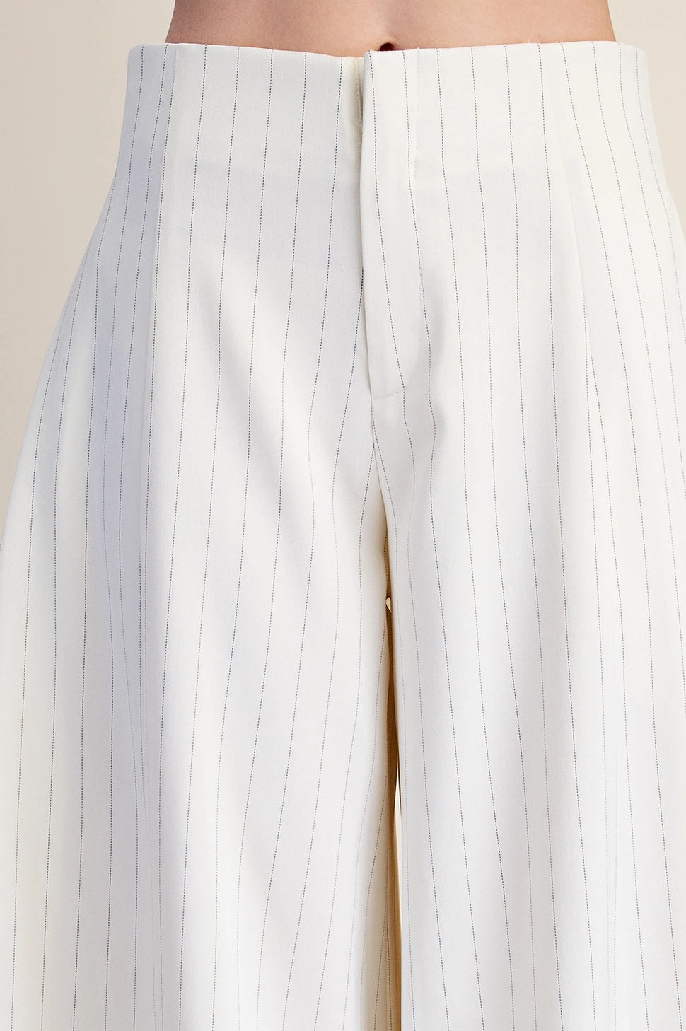 A-line Palazzo Wide Leg Stripe Pants
