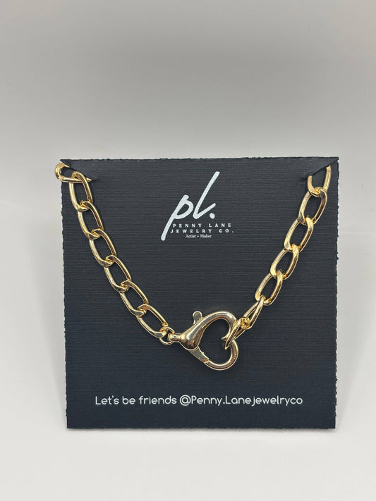 Shanda Heart Toggle Necklace 