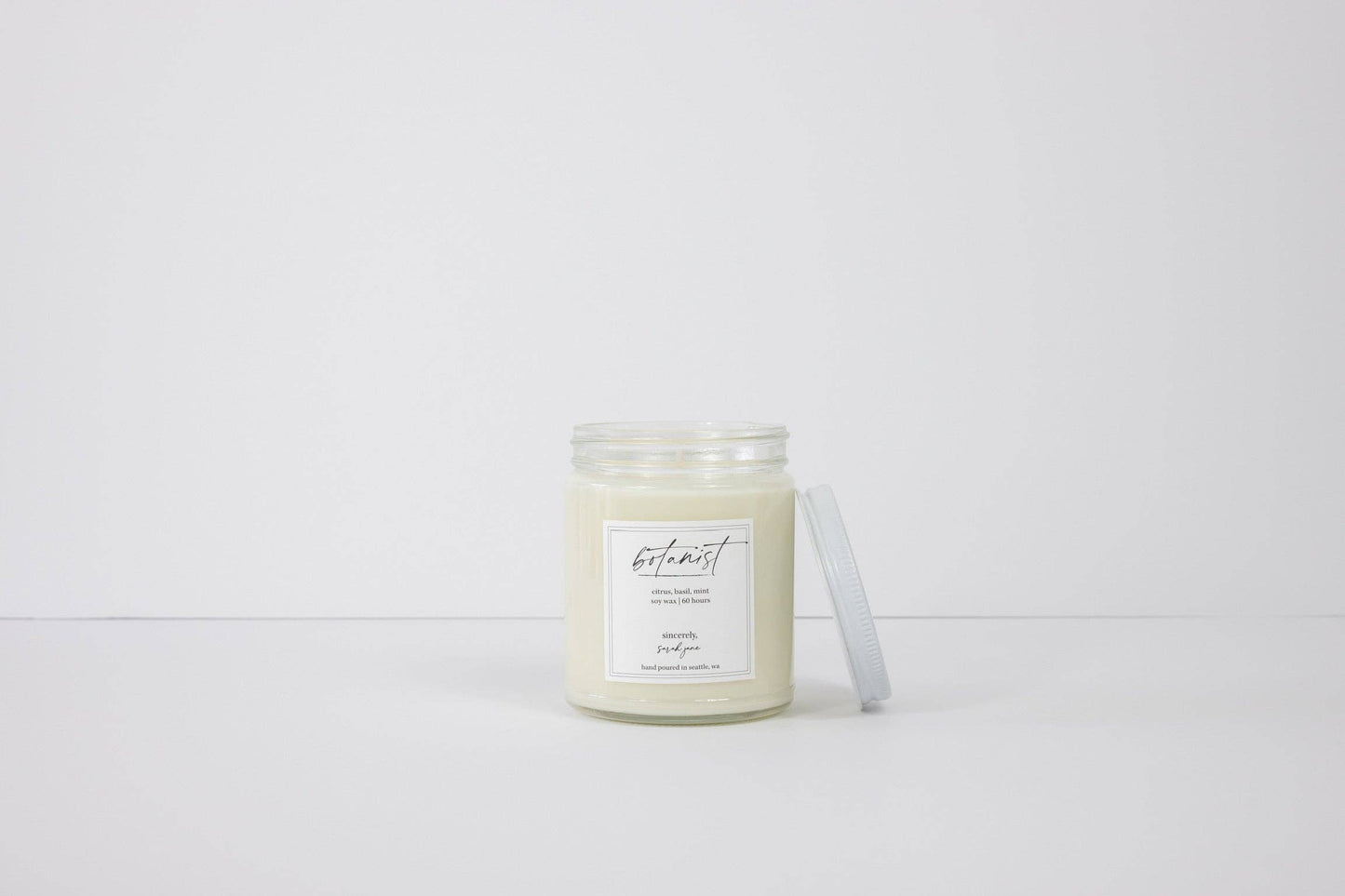 Botanist Candle - Citrus, Basil, Mint