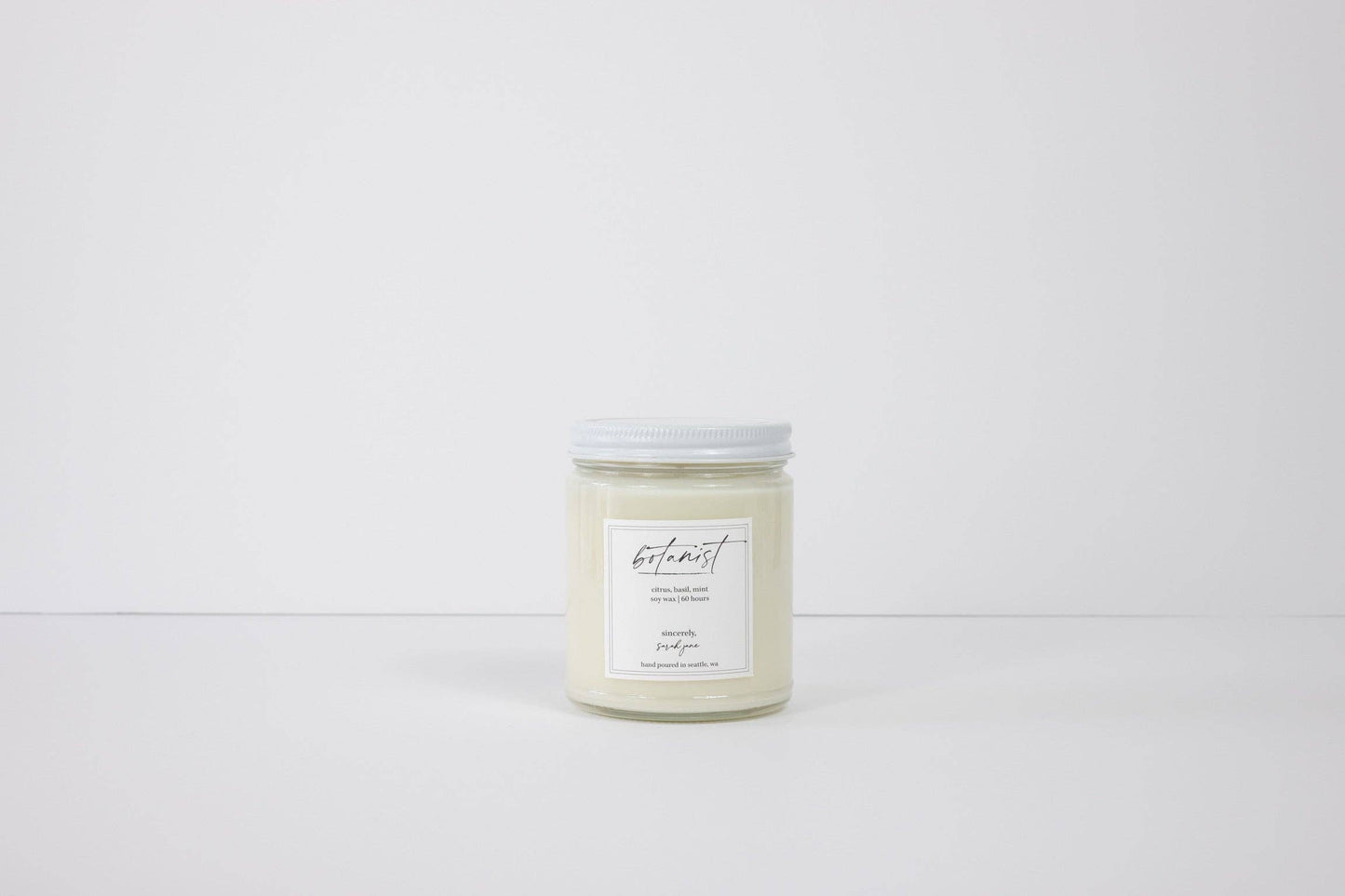 Botanist Candle - Citrus, Basil, Mint