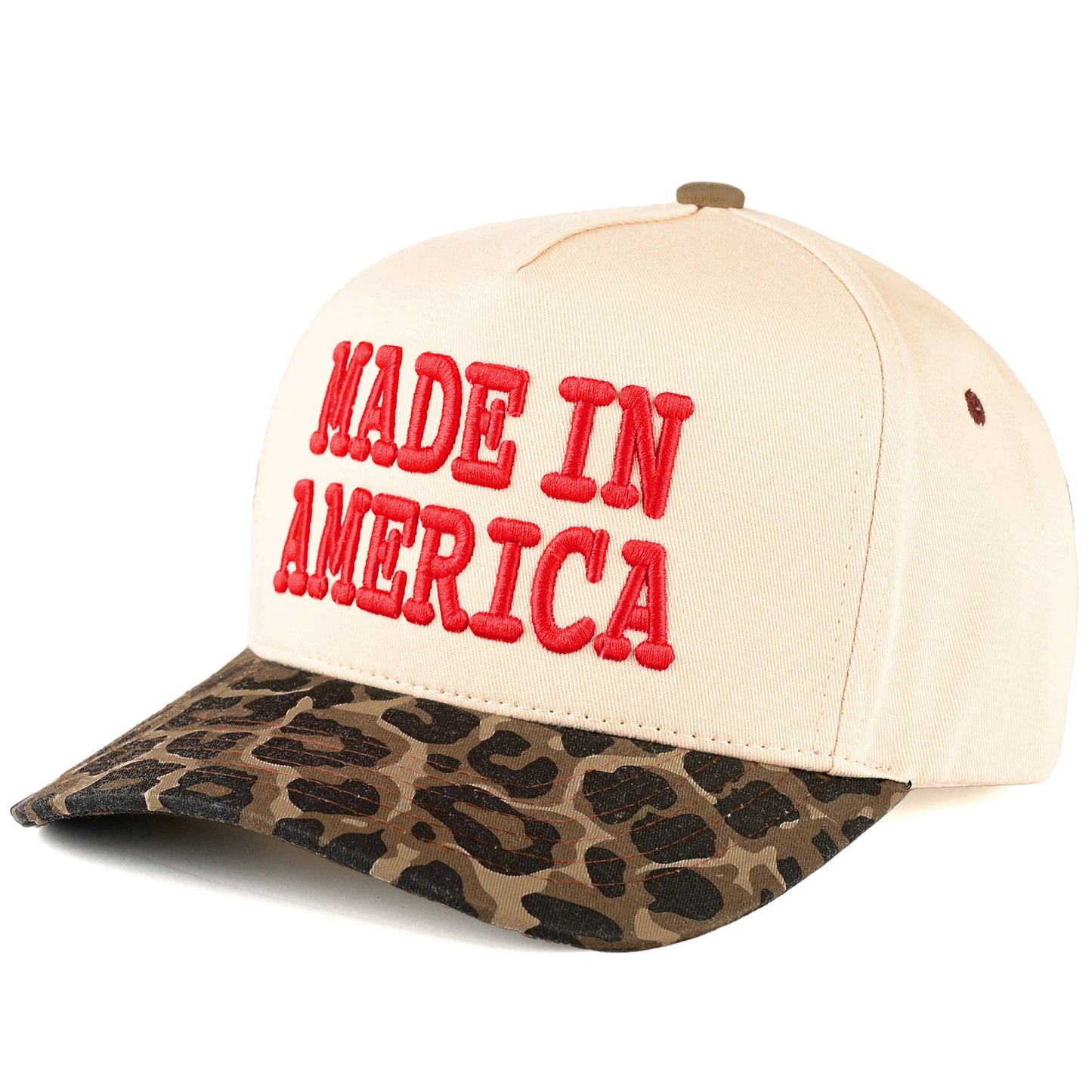 C.C MADE IN AMERICA Leopard Trucker Hat