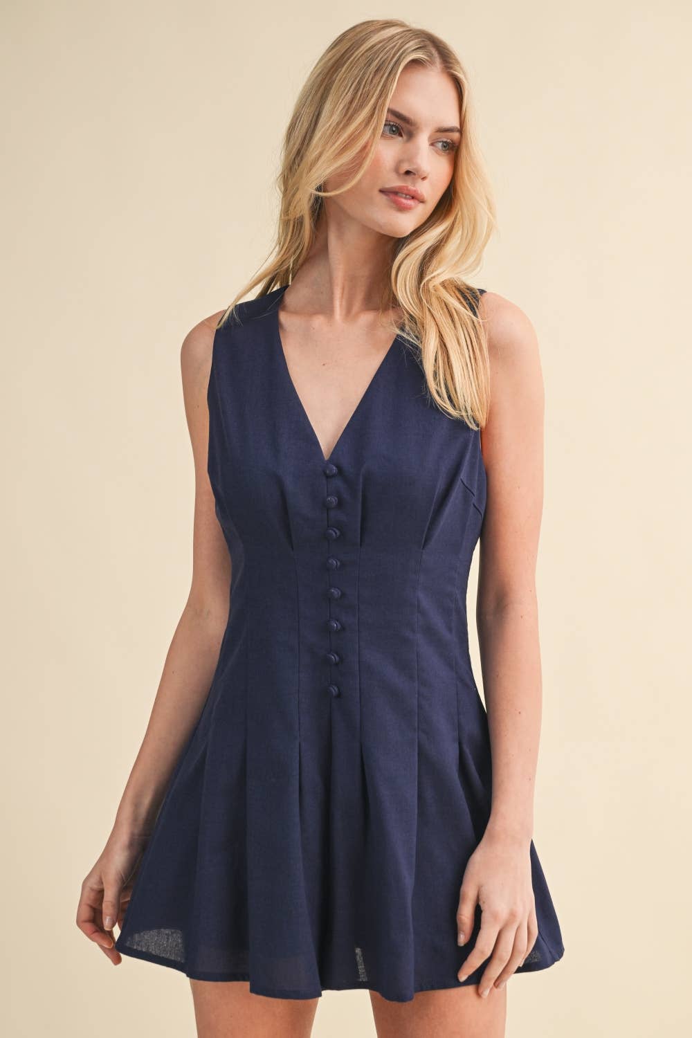 Pintuck Lined Romper