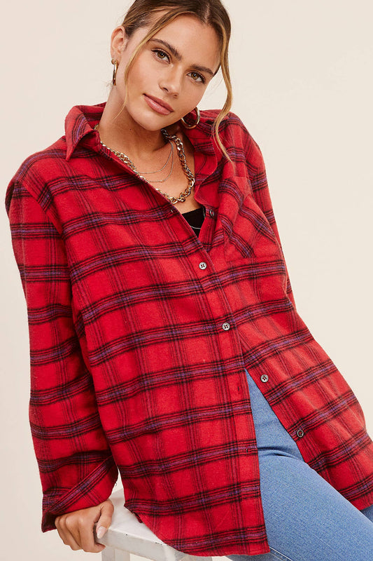 Loose Fit Flannel