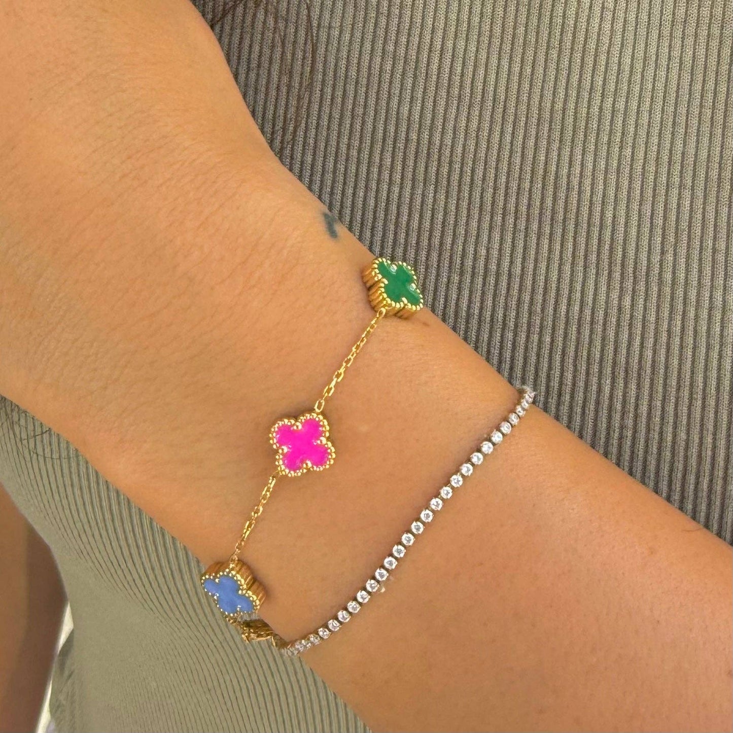 Mini Multi Flora Bracelet