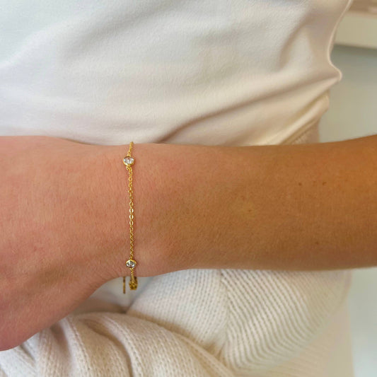 Kai Gold Bracelet- Waterproof