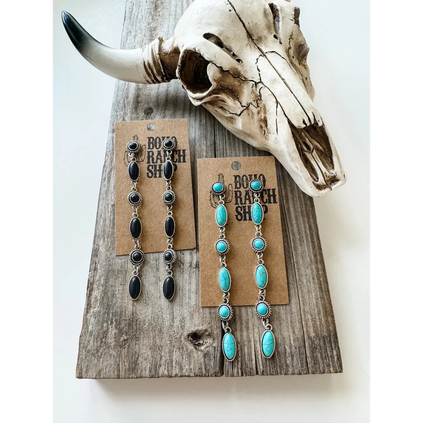 Dangle Drop Western Earrings