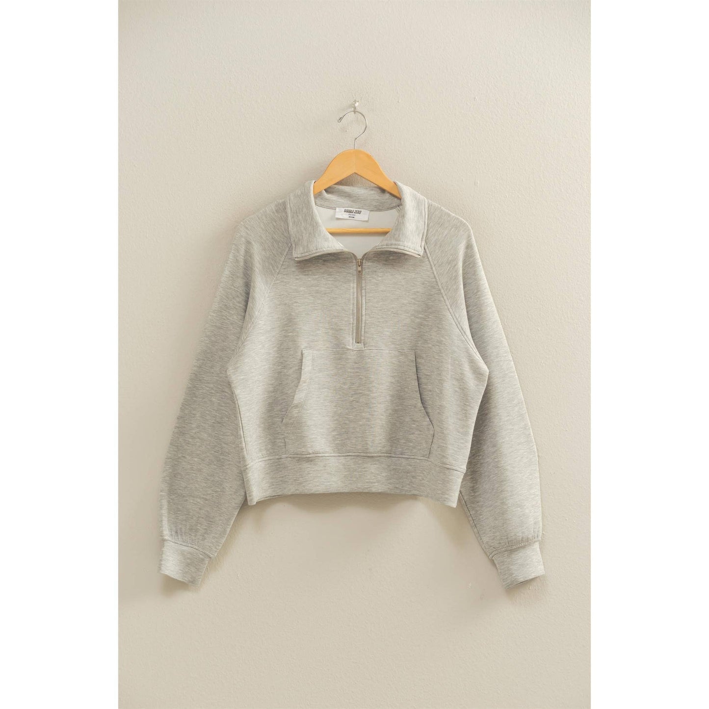 Half Zip-Up Sweatshirt