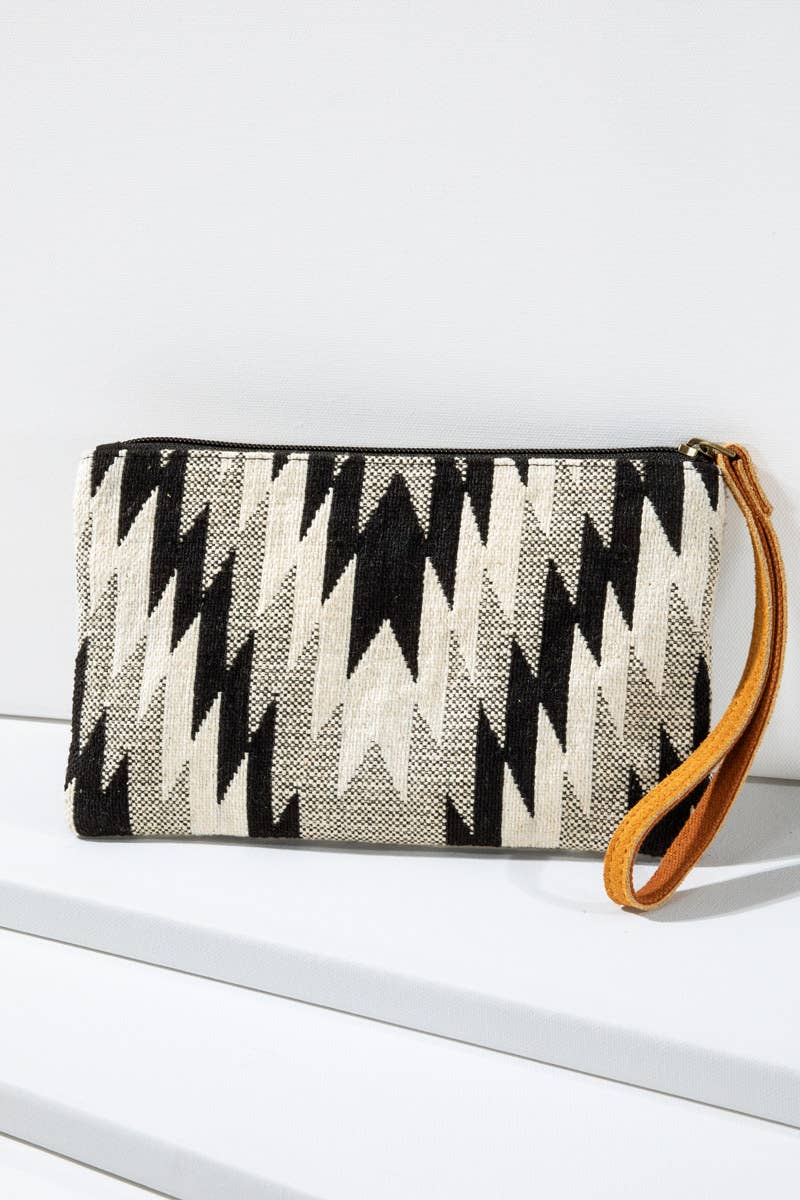 Wren Handmade Ethnic Pattern Clutch