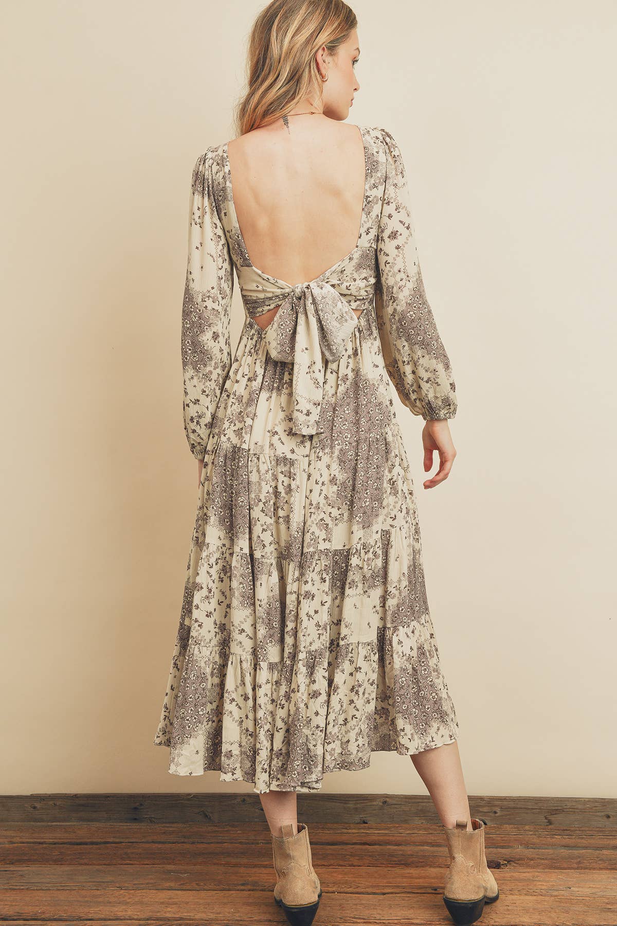Flower Patch Tiered Dress