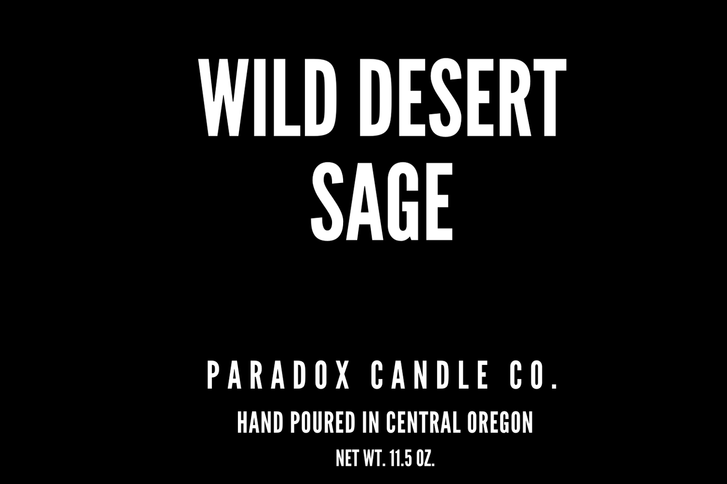 WILD DESERT SAGE CANDLE 11.5OZ 