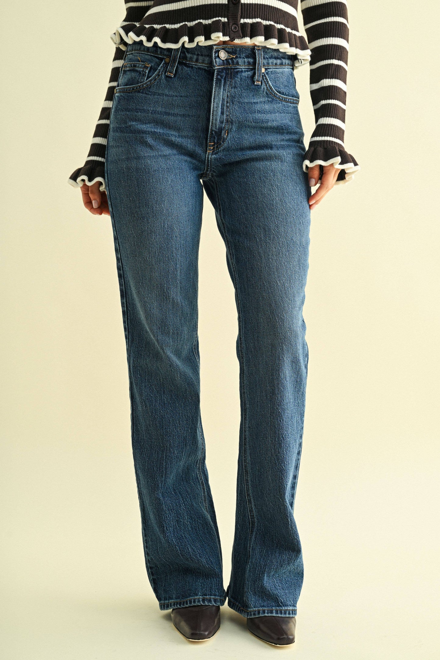 Mid Rise Classic Stretch Bootcut