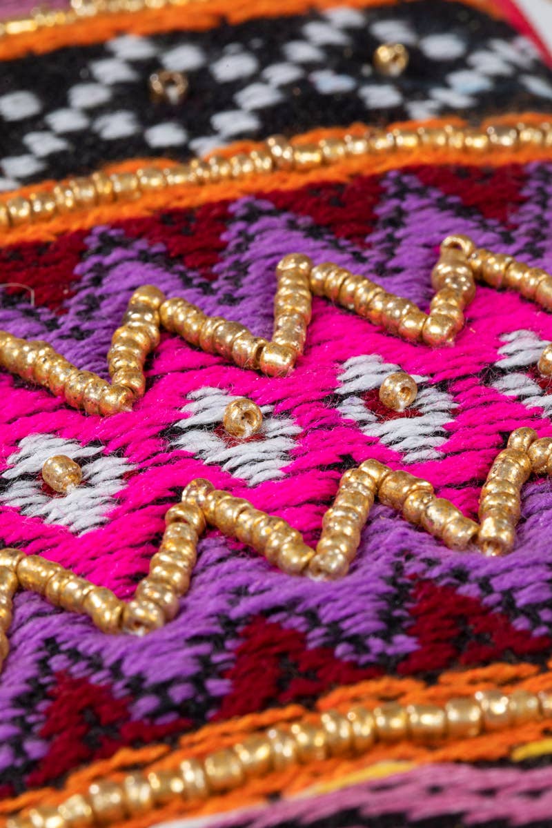 Handmade Ethnic Pattern Clutch