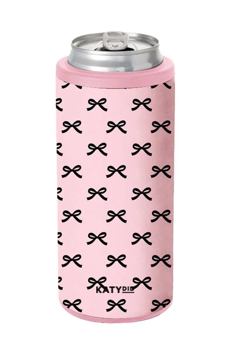 Mini Bows Can Cooler Insulator