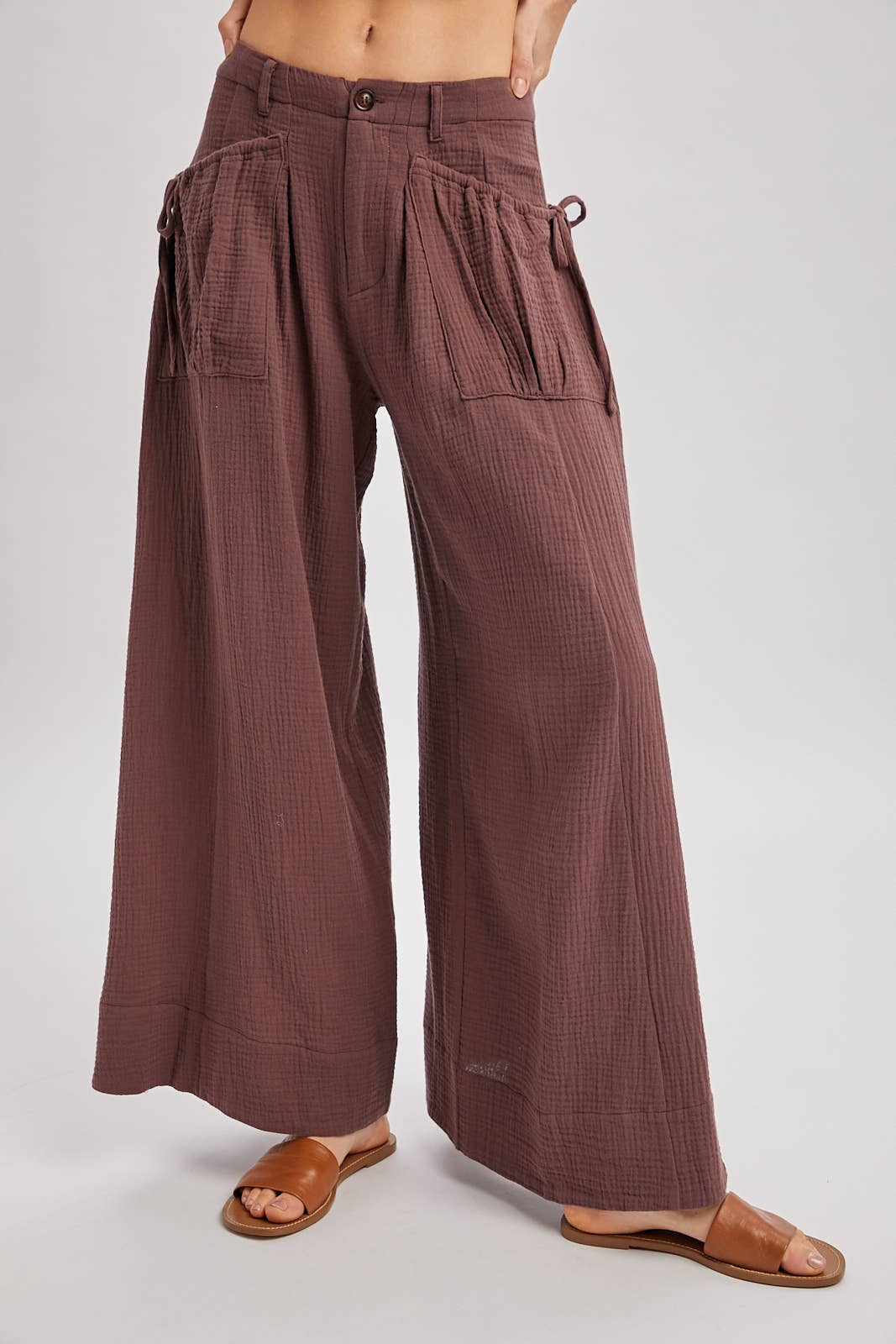 Wide Leg Trousers