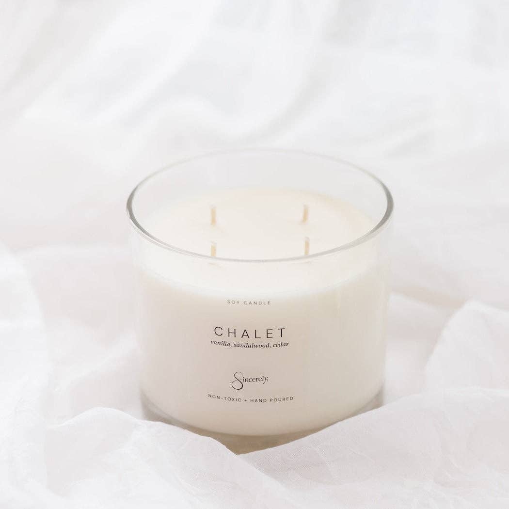 Chalet Candle - Vanilla & Sandalwood