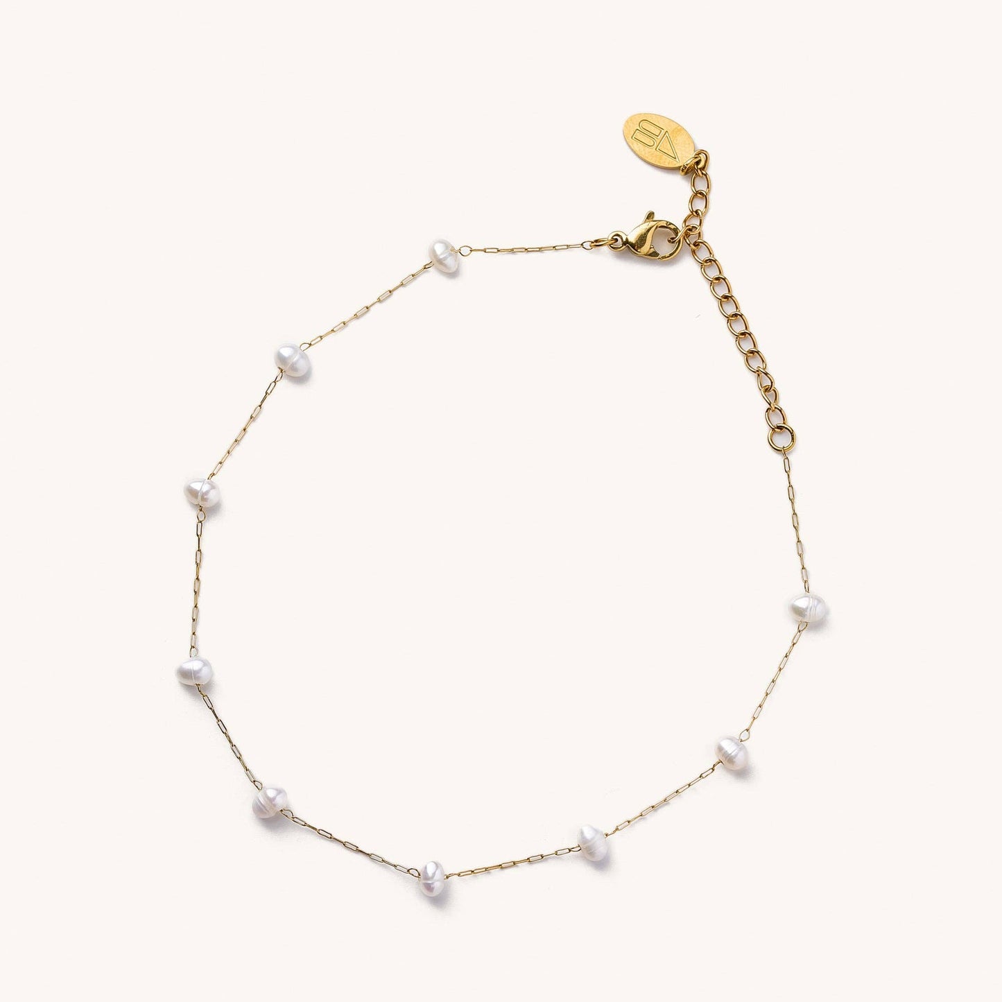 Camille Pearl Anklet