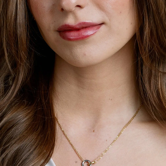 Josephine Necklace- Mixed Metal