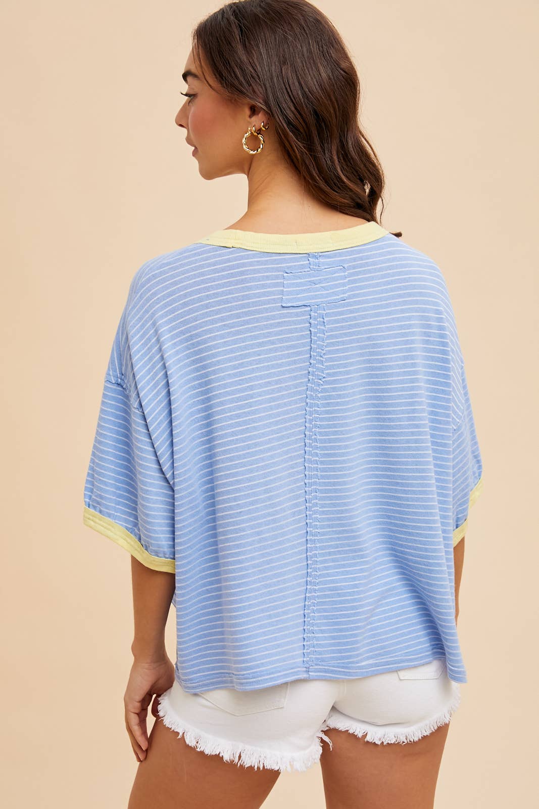 Cotton Striped Tee