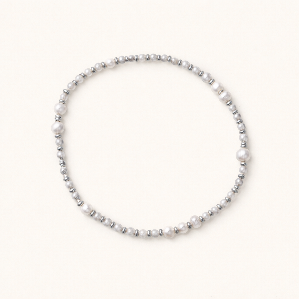 Gabby Silver Bracelet Set