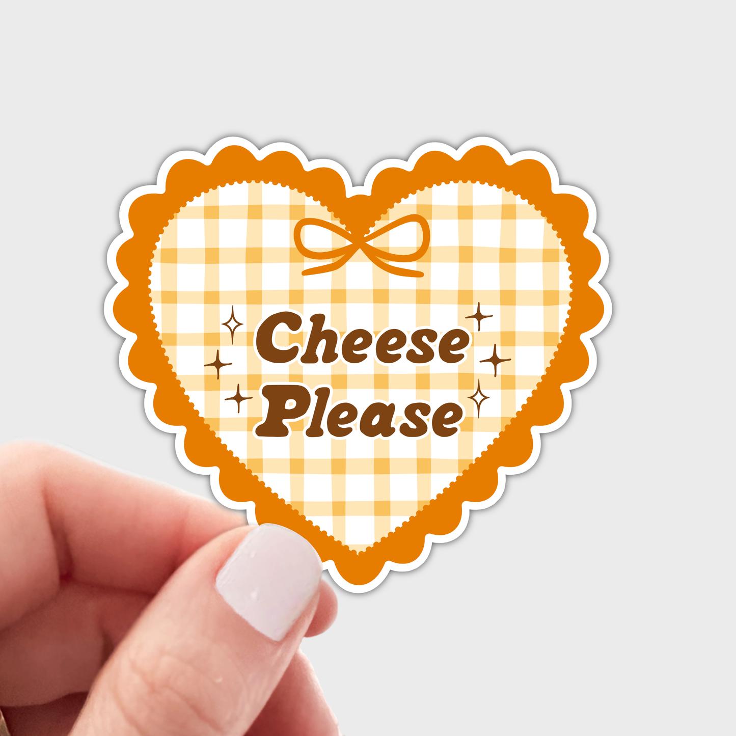 Cheese Please Sticker