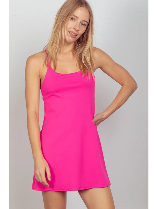 Pink Mini Tennis Dress