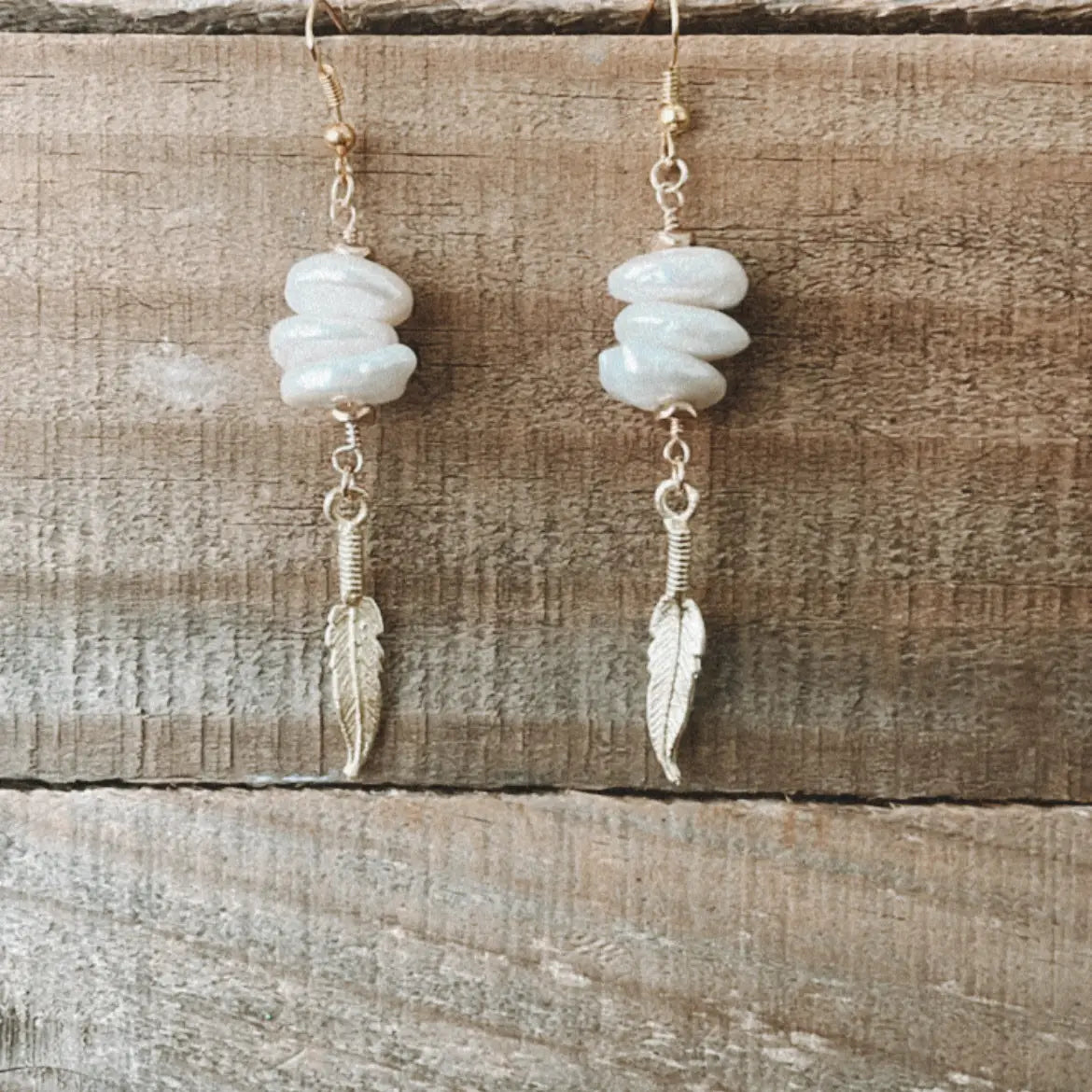 Weight of A Feather Earrings