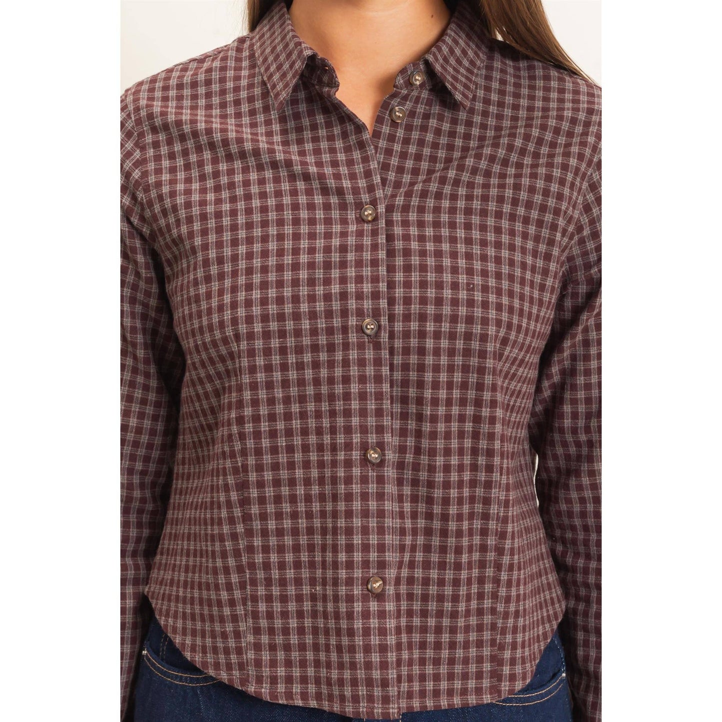 Plaid Long Sleeve Shirt