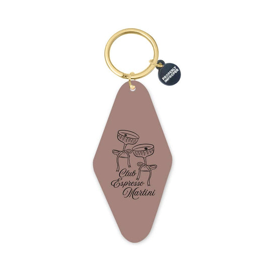 Printed Keychain Club Espresso Martini 