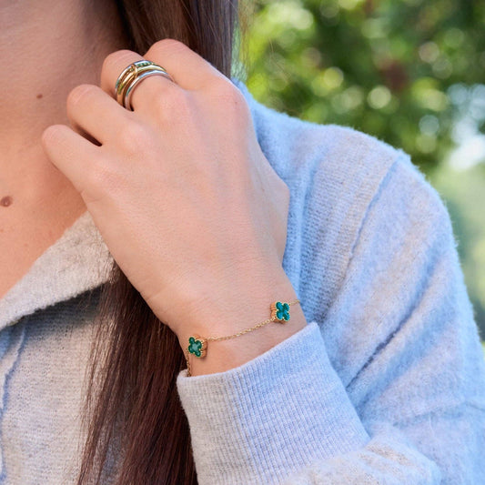 Green Mini Flora Bracelet