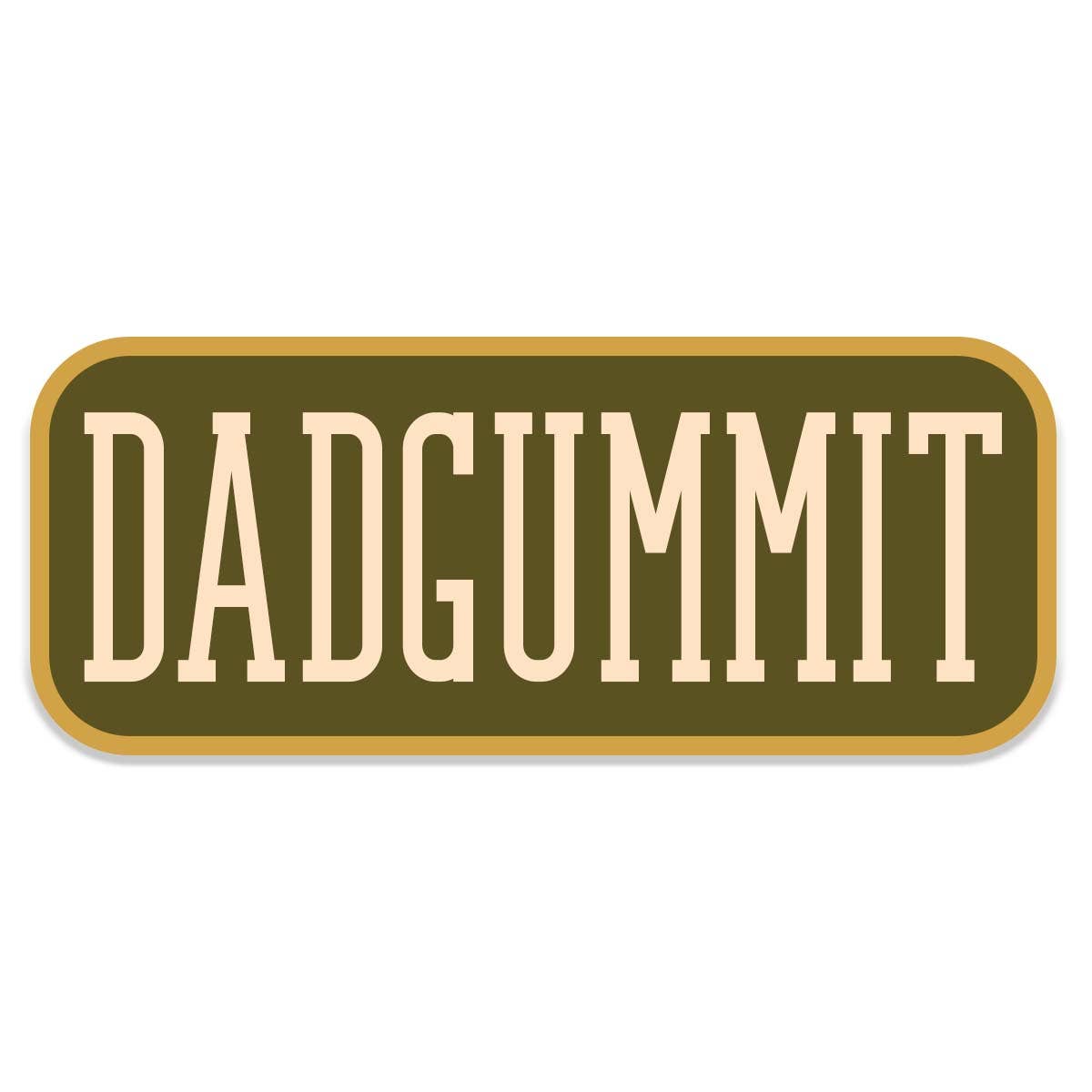 Dadgummit Sticker Decal