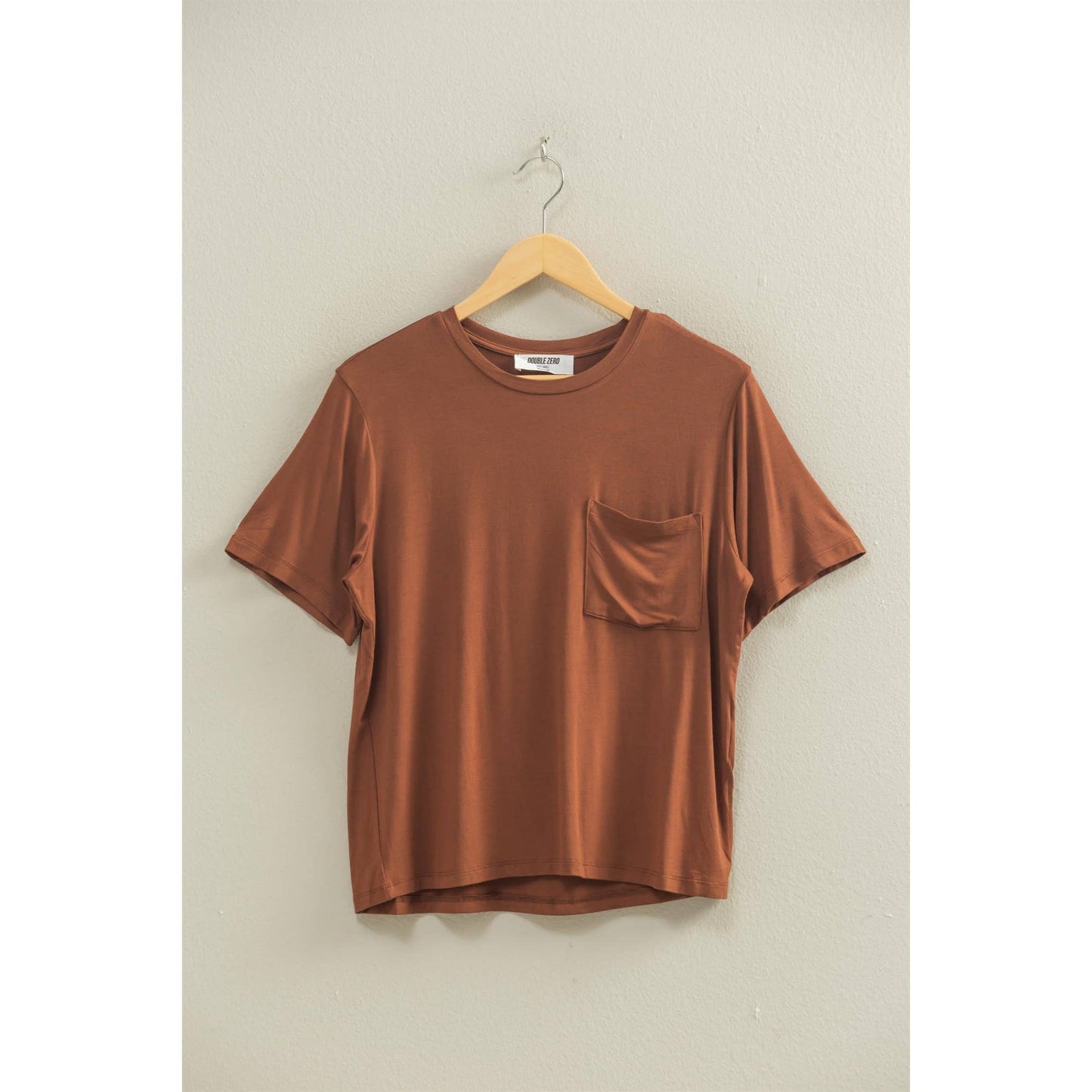Crew Neck Short Sleeve Top