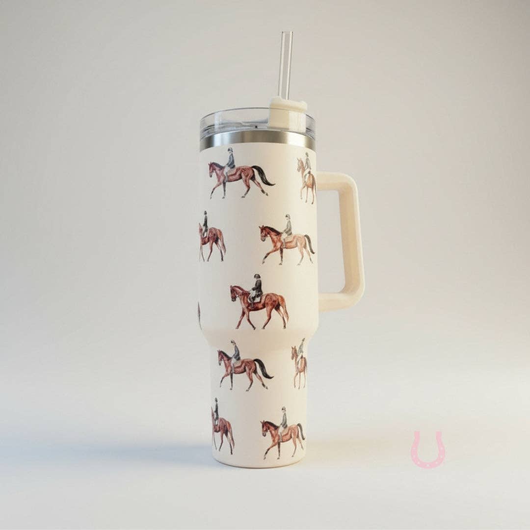English Rider Tumbler (40 oz)