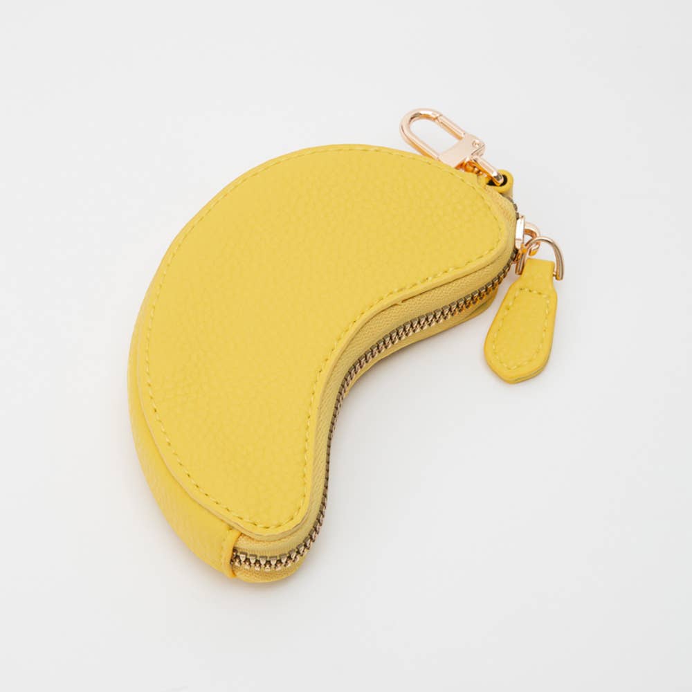 Faux Leather Banana Bag Charm