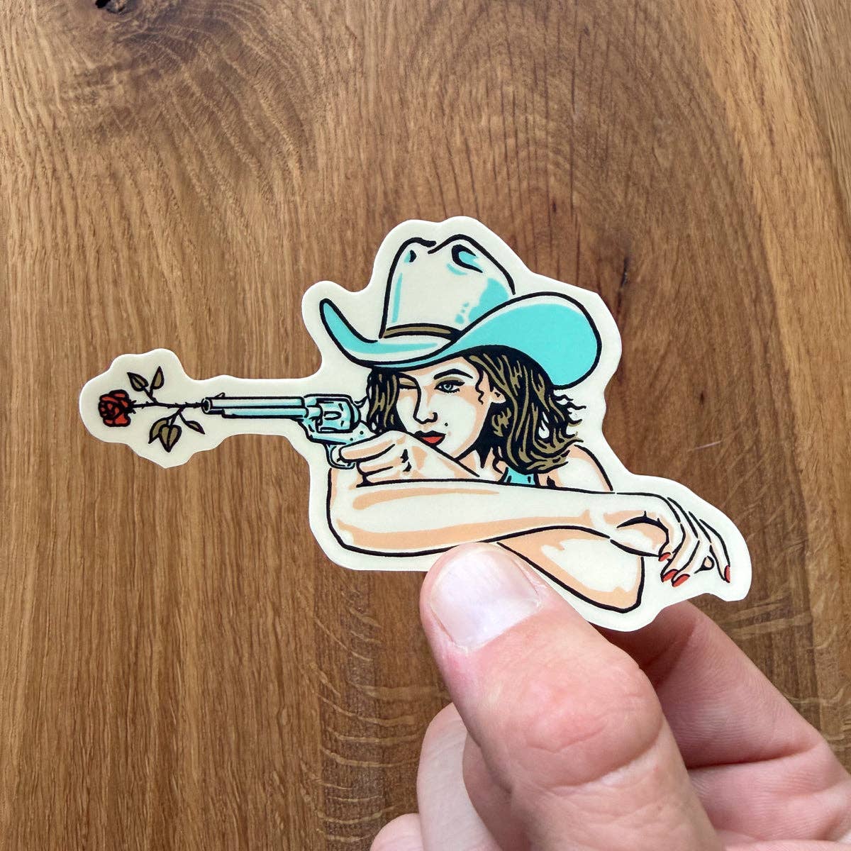 Shot of Love Matte Vinyl Sticker