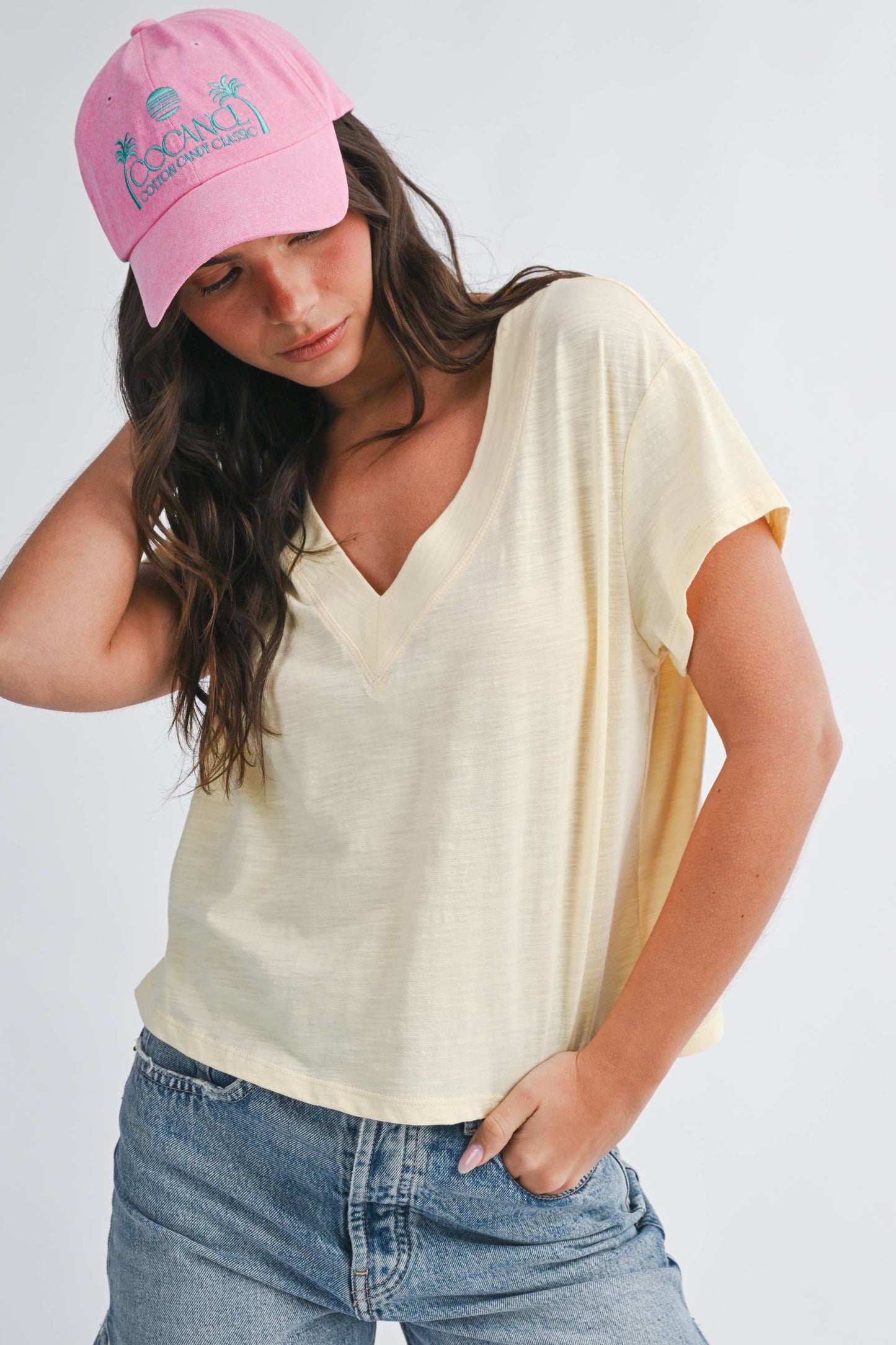 Til V-Neck Baby Top