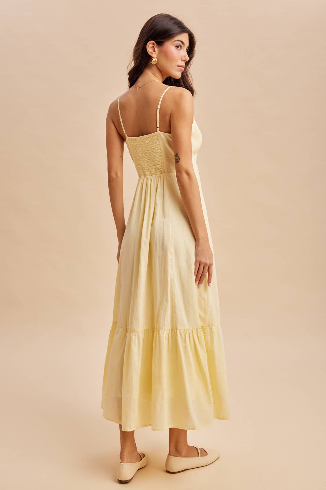 Lace Detail Maxi Dress