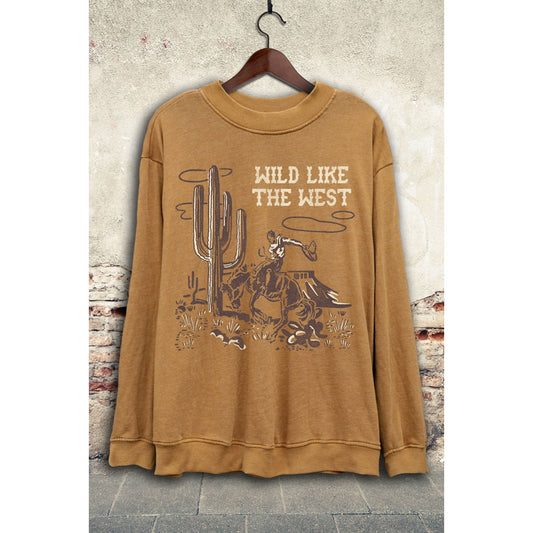 Wild Like The West Crewneck