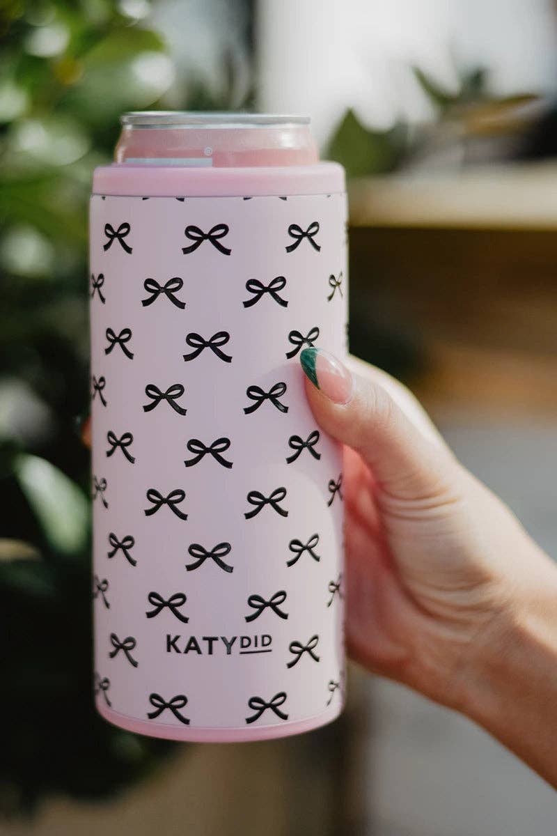 Mini Bows Can Cooler Insulator