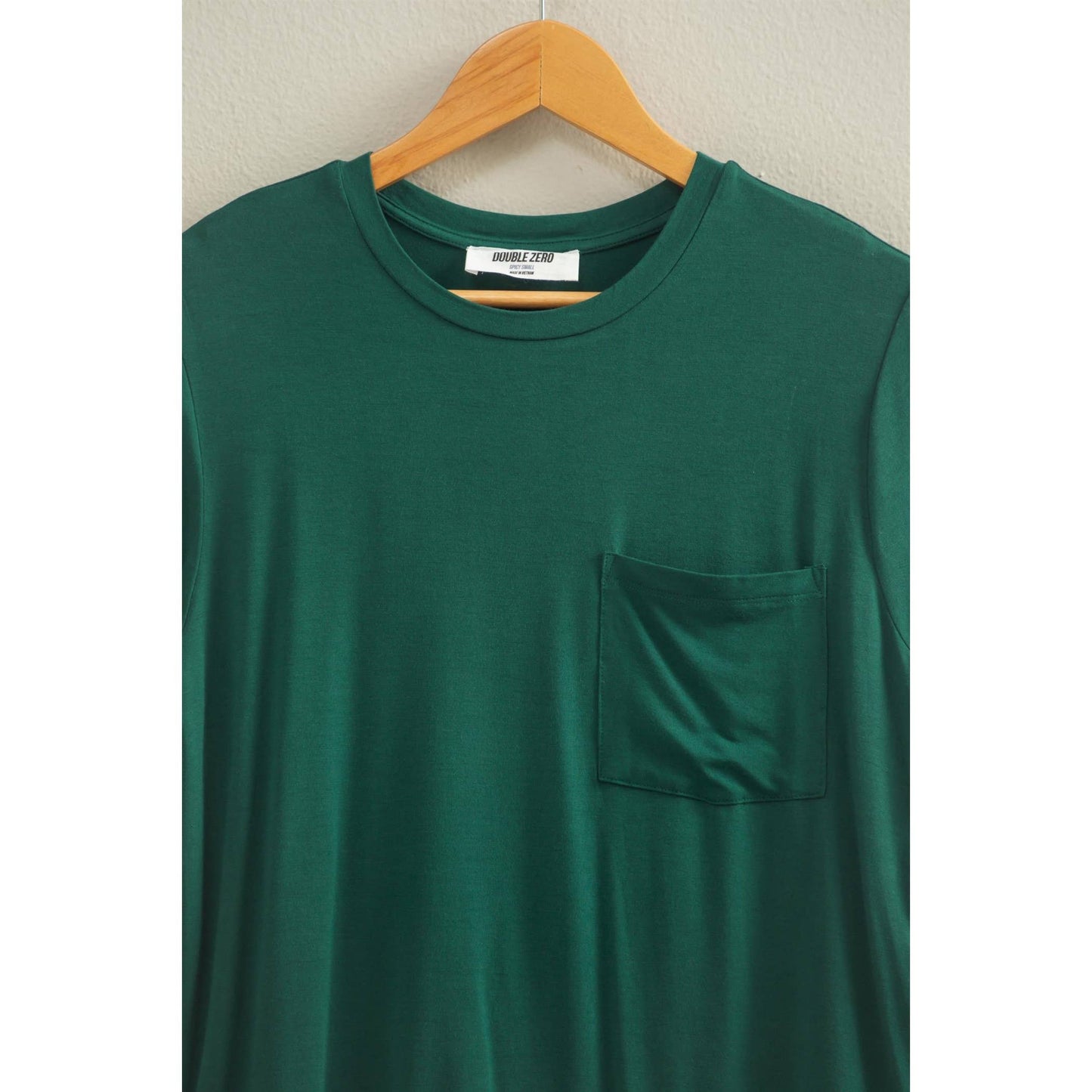 Crew Neck Short Sleeve Top