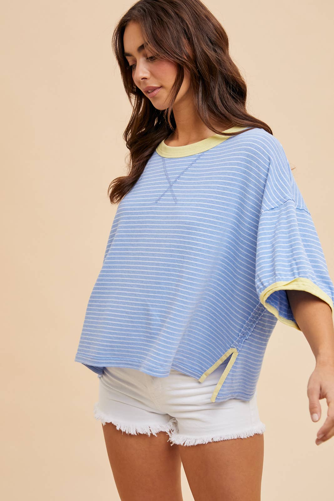 Cotton Striped Tee