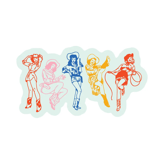 Lets Go Girls Sticker