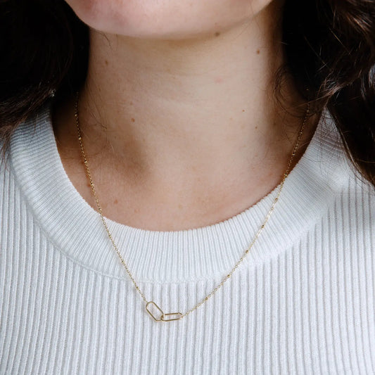 Linkin Necklace-Gold