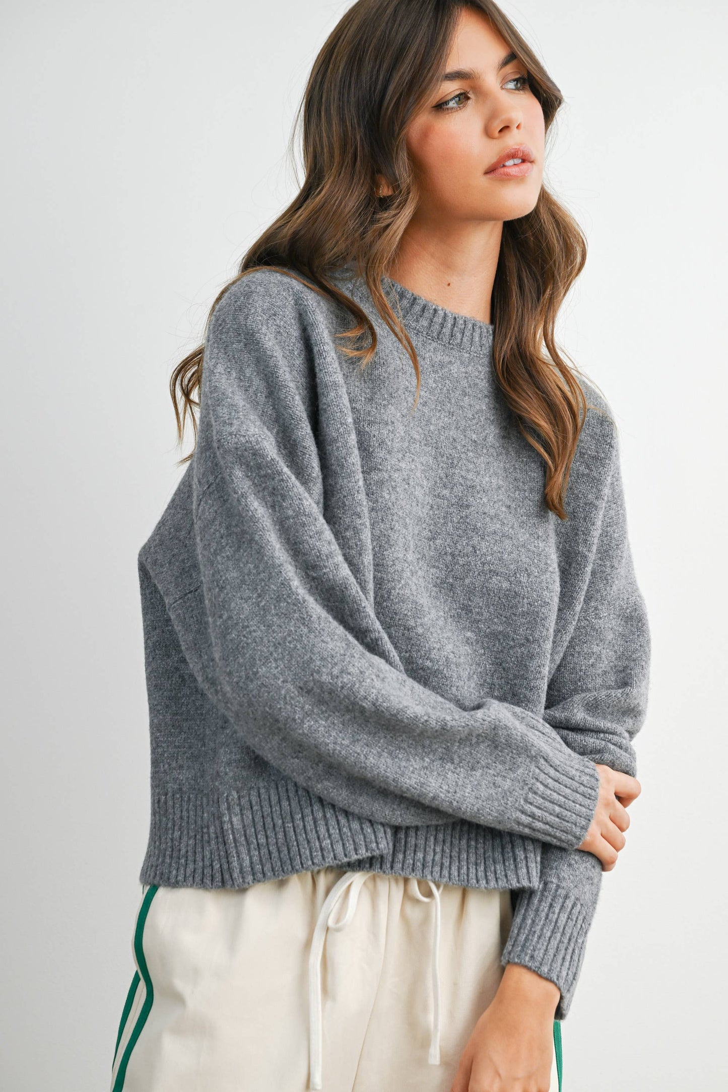 Tie-back Sweater