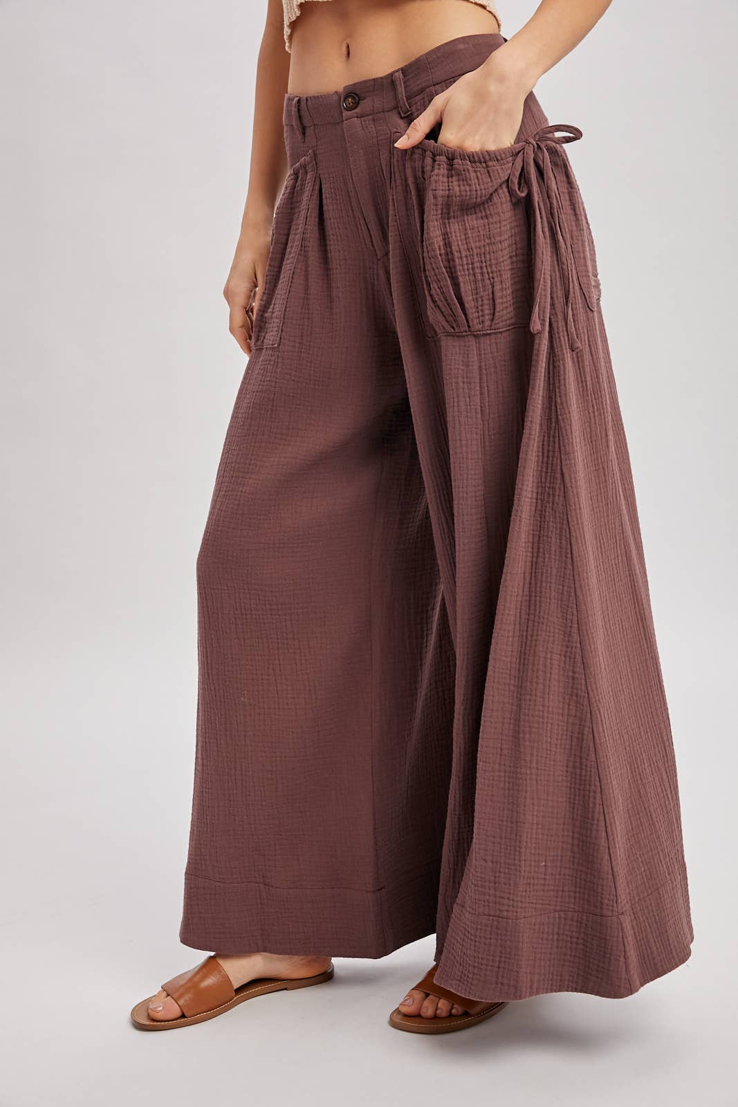 Wide Leg Trousers