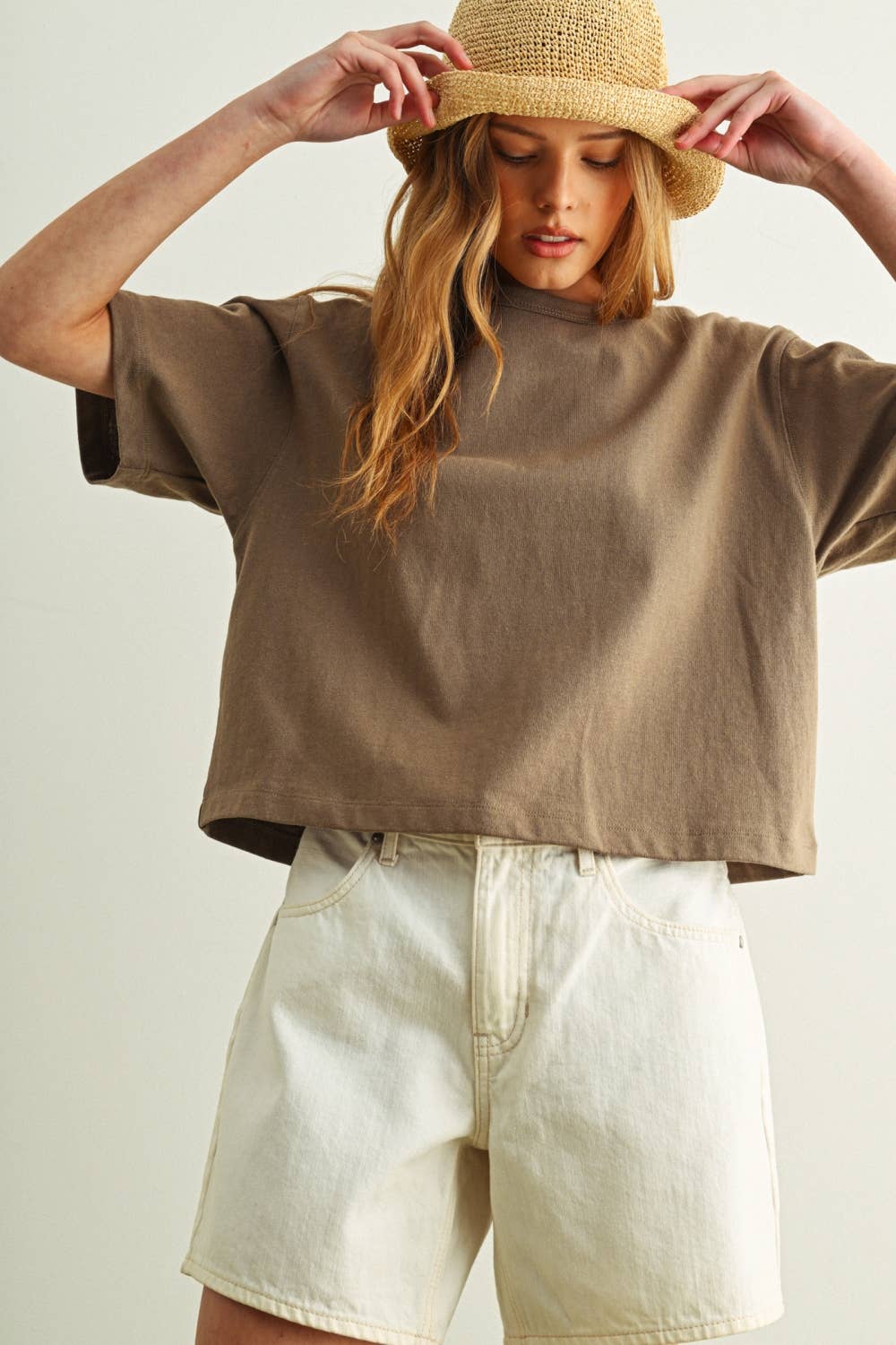 Natural Cotton Basic Top