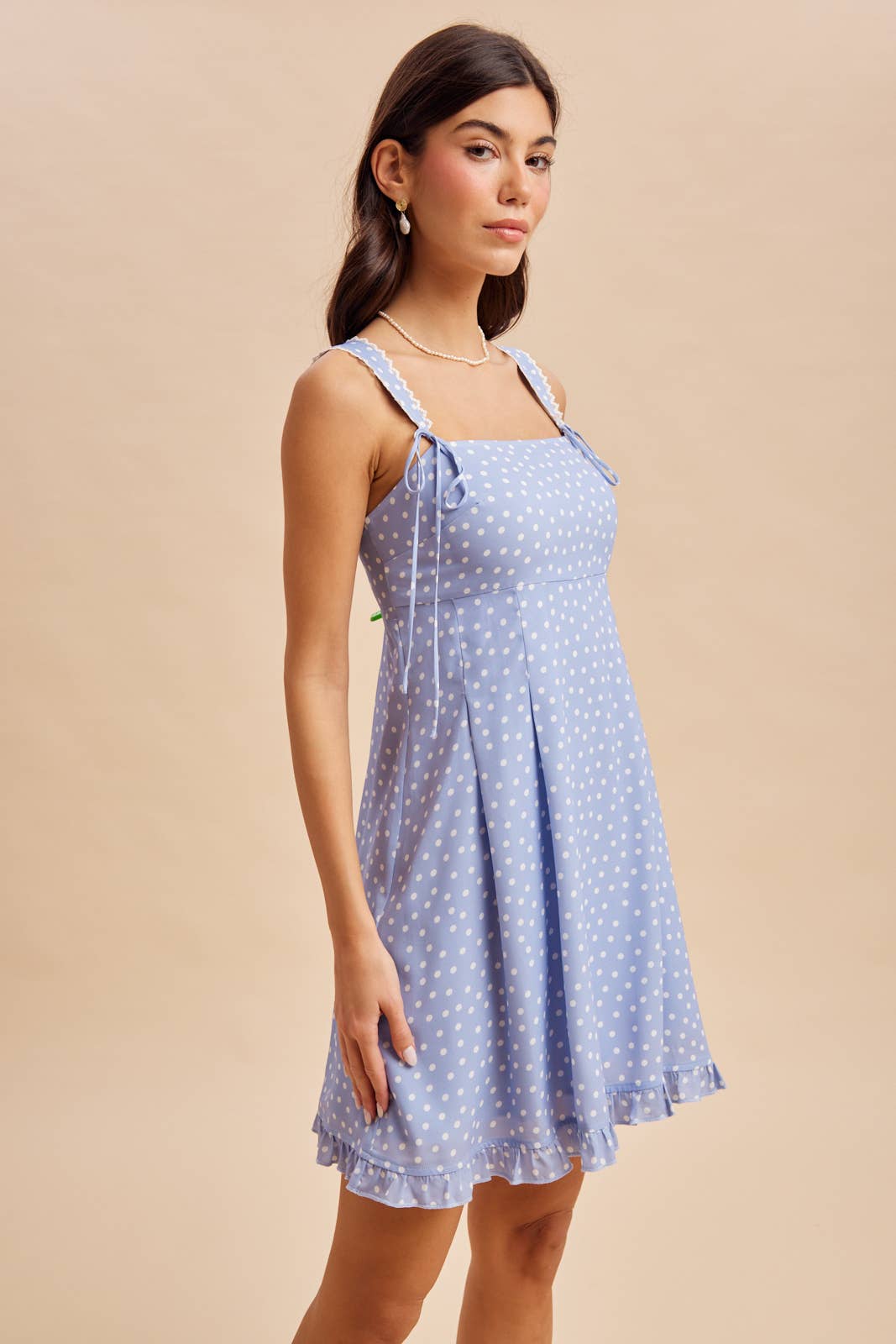 Polka Dot Mini Dress