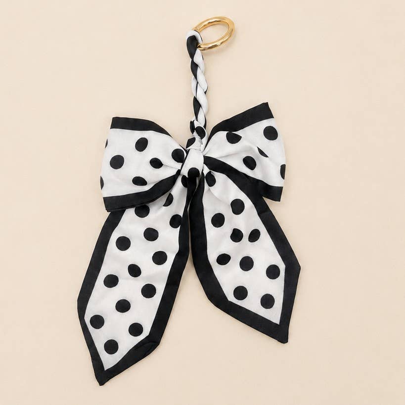 Scarf Bow Bag Charm